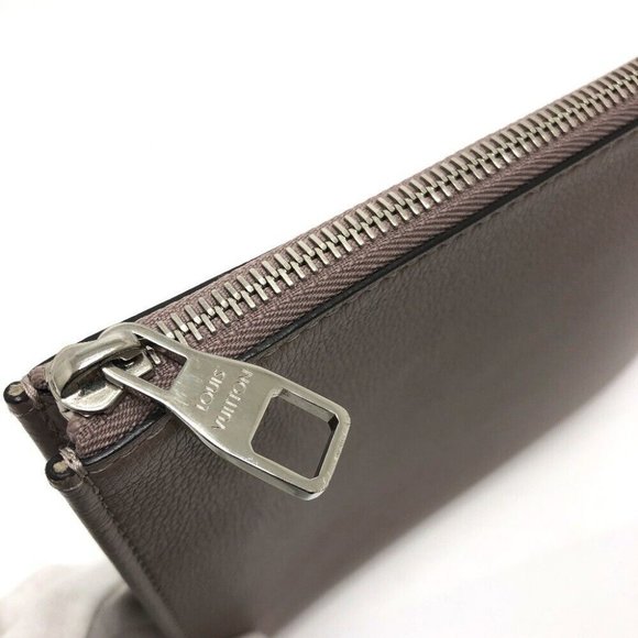 LOUIS VUITTON R99760 L-shaped fastener Pochette Jules PM pouch/flat Clutch bag - Picture 8 of 11
